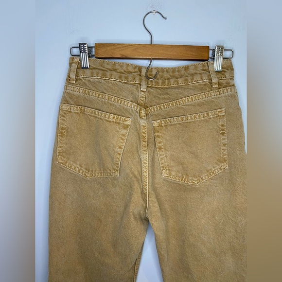 Reformation Cynthia High Rise Straight Jeans Vintage Marzipan Size 26 - Picture 5 of 10